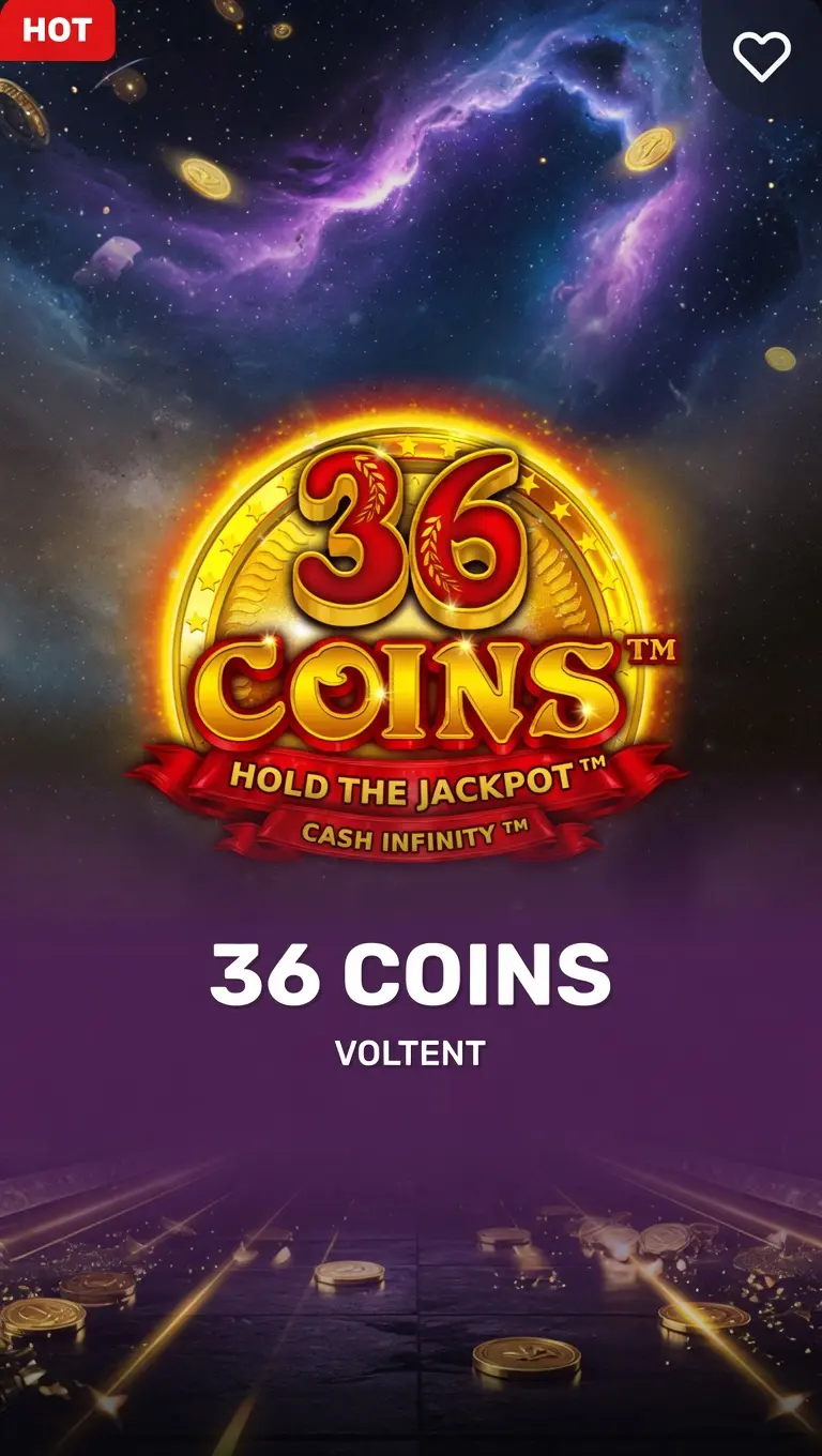 Play 36 Coins Cash Infinity pokie online
