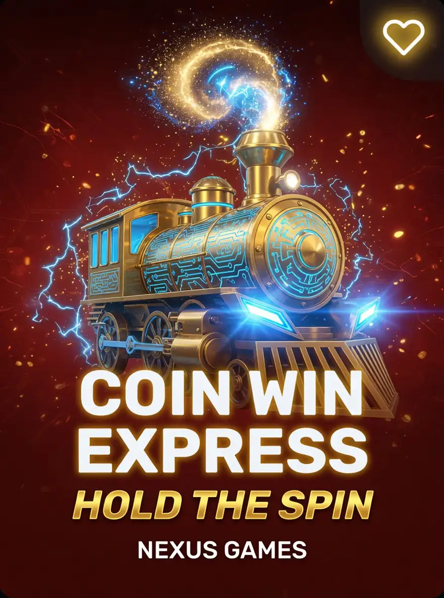 Glowing locomotive Coin Win Express slot game
